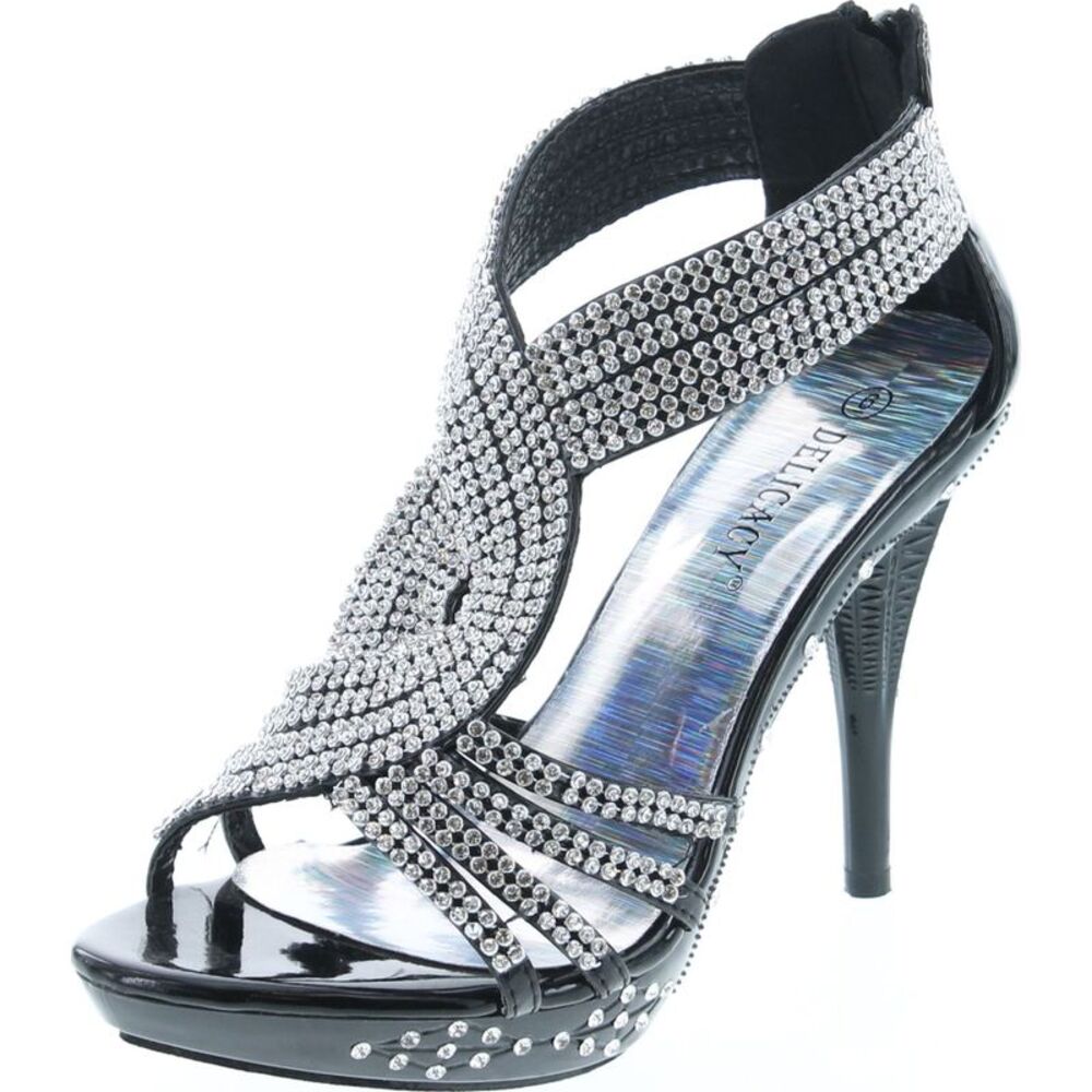 Fabulous Delicacy-07 Black Womens pumps-shoes 7 NEW